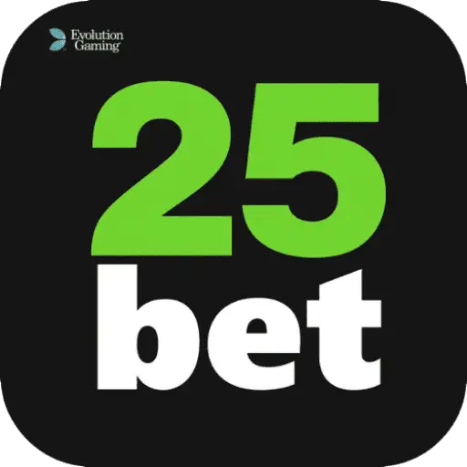 Imagem promocional da 25bet mostrando Jogos Arcade Online e mercados Mobile no Brasil